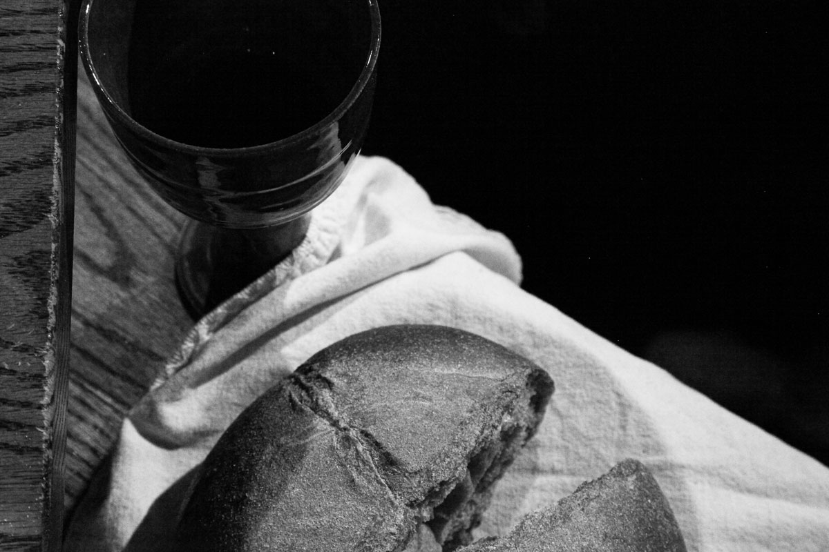 Communion cup for the remembrance of Christ’s sacrifice.